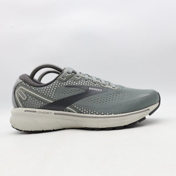 Brooks Ghost 14 Men's Size 8.5 EE Wide Gray Running Athletic Sneakers - Picture 1 of 10